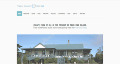 Desktop Screenshot of fraserislandretreat.com.au